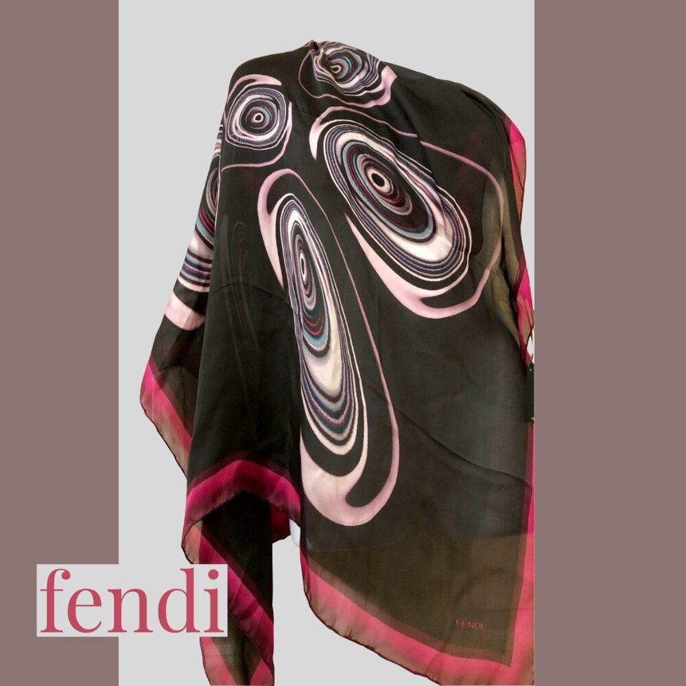 RARE! Vintage FENDI Scarf (with tags)